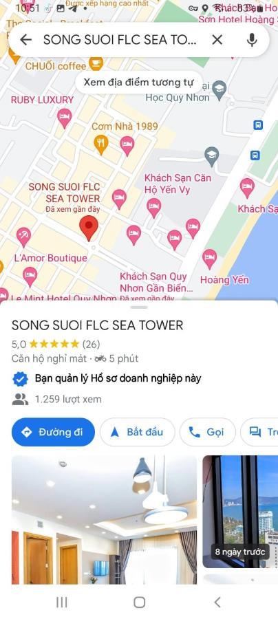 Song Suoi Flc Seatower - Seaview Apartment Quy Nhon Buitenkant foto